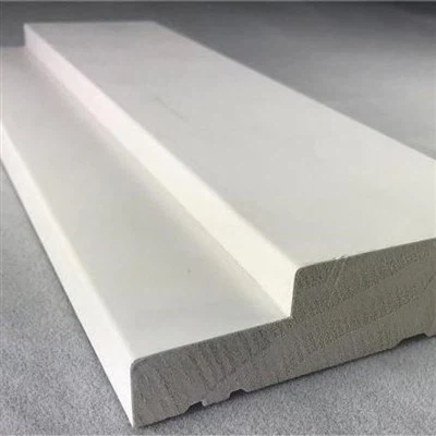 Khung cửa gỗ phủ Gesso trắng chất lượng siêu cao cho cửa ra vào