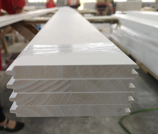 Superior White Primed Wood Wall Panel Or T&G Shiplap